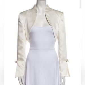 Marietta Contadino Evening Cropped Dinner Jacket sise 8 NWT